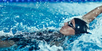 Sports lighting solutions for public swimming pools