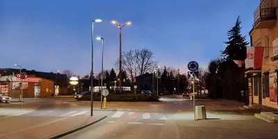 Warsaw upgraded the lighting on 4000 pedestrian crossings with Schréder luminaires to improve safety and reduce the number of accidents in the city