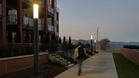 SHUFFLE assure la sécurité des étudiants sur le campus de l'Université Thompson Rivers.