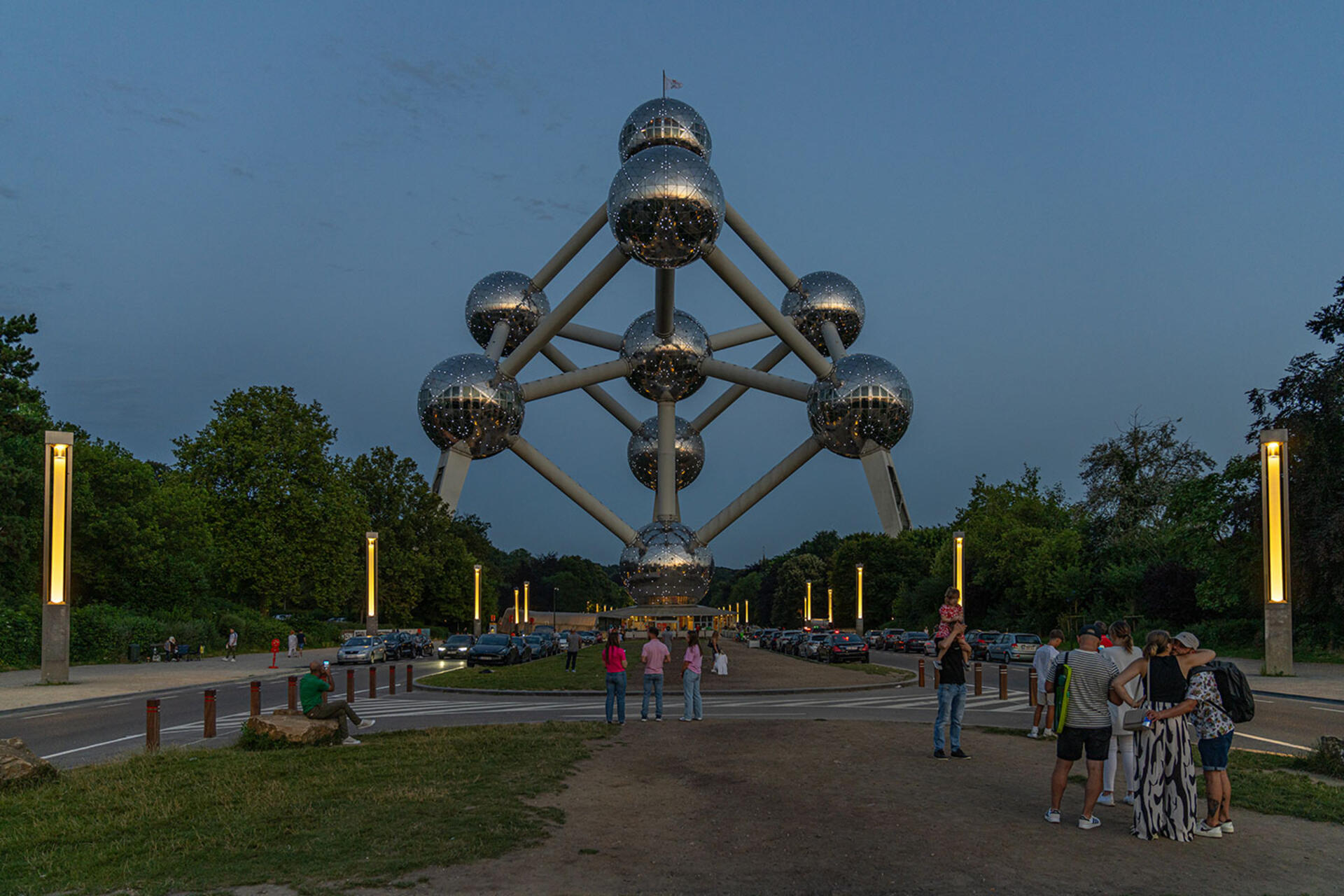 Retrofitted lighting columns are helping the city of Brussels develop a more circular economy